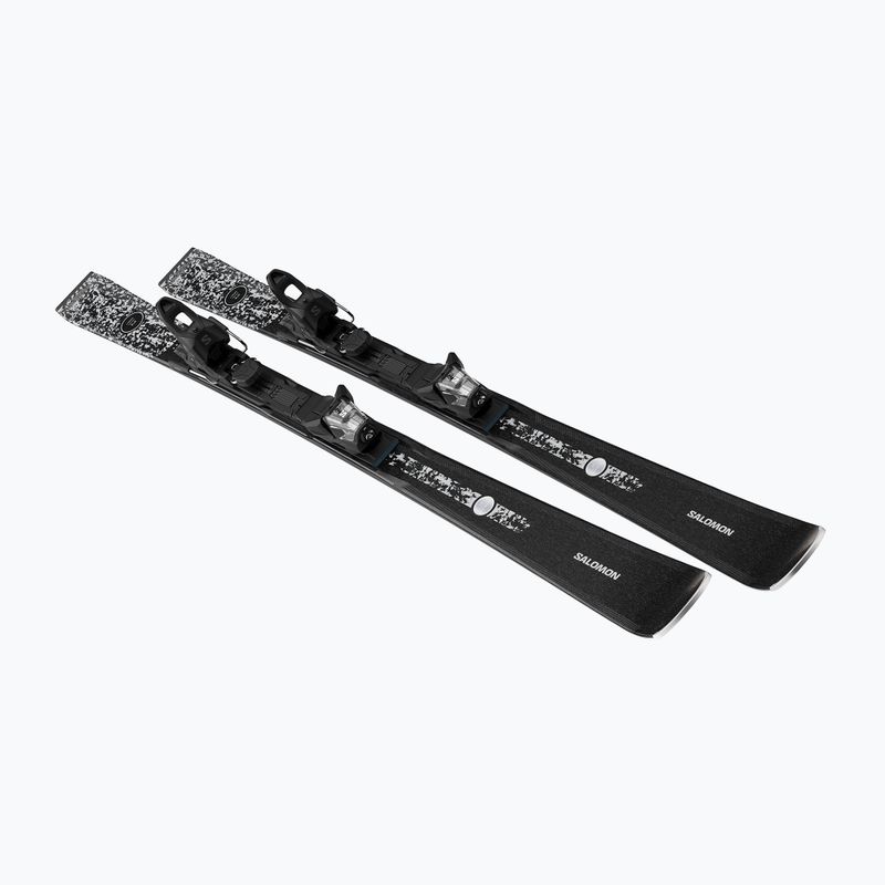 Narty zjazdowe damskie Salomon S/Max N°8 Black + wiązania M10 GW black/glitter 3
