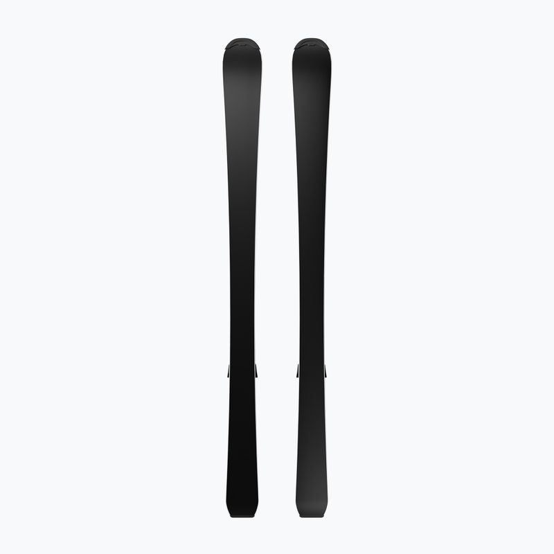 Narty zjazdowe dziecięce Salomon QST Jr Black S + wiązania C5 GW black/neon punch 2