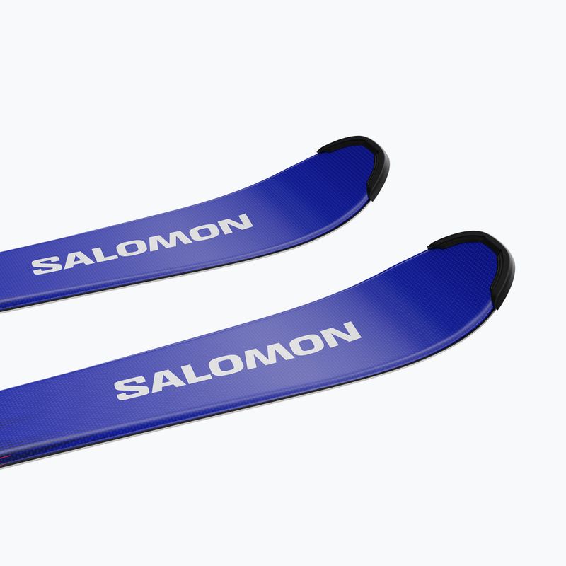 Narty zjazdowe dziecięce Salomon Equipe Jr S + wiązania C5 GW race blue/equipe red 5