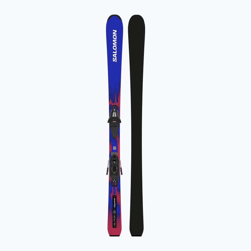 Narty zjazdowe dziecięce Salomon Equipe Jr M + wiązania C5 GW race blue/equipe red 3
