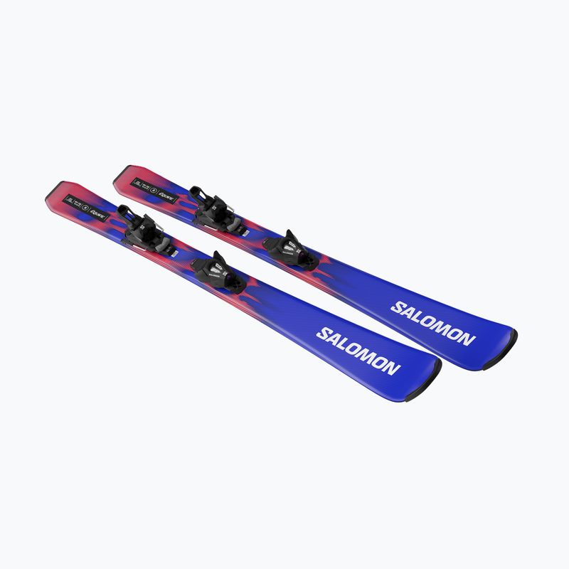 Narty zjazdowe dziecięce Salomon Equipe Jr M + wiązania C5 GW race blue/equipe red 4