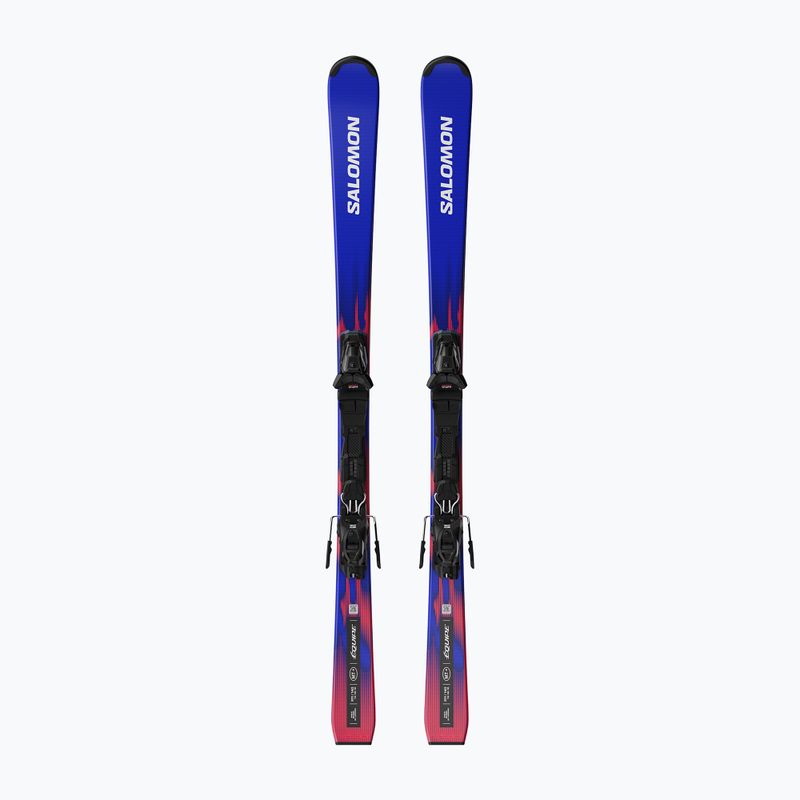 Narty zjazdowe dziecięce Salomon Equipe MT JR + wiązania M10 GW race blue/equipe red
