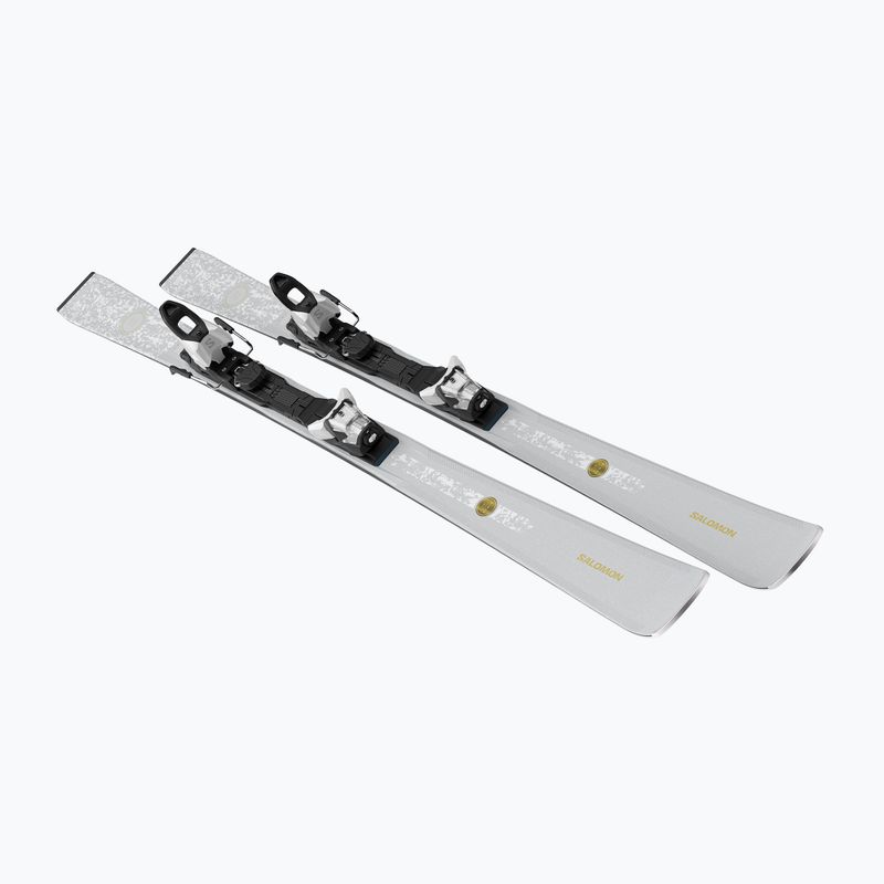 Narty zjazdowe damskie Salomon S/Max N°10 + wiązania M10 GW silver met/glitter 2