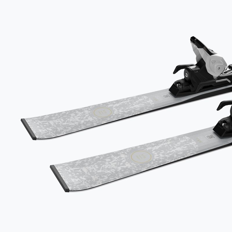 Narty zjazdowe damskie Salomon S/Max N°10 + wiązania M10 GW silver met/glitter 4