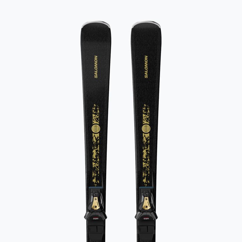 Narty zjazdowe damskie Salomon S/Max N°12 + wiązania MI11 GW black/glitter 3