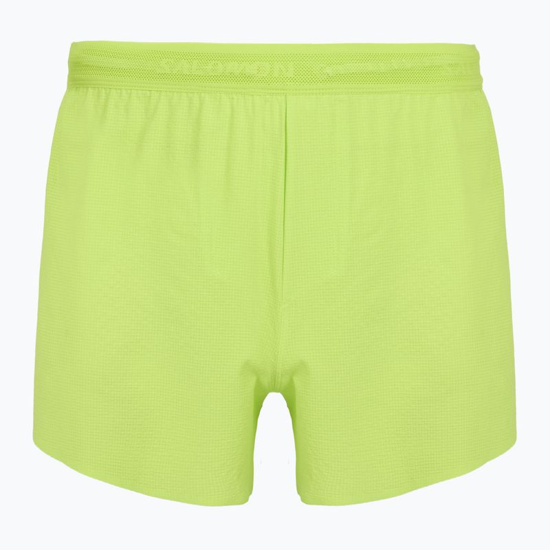 Spodenki do biegania męskie Salomon Sense Aero SPLT 3" acid lime