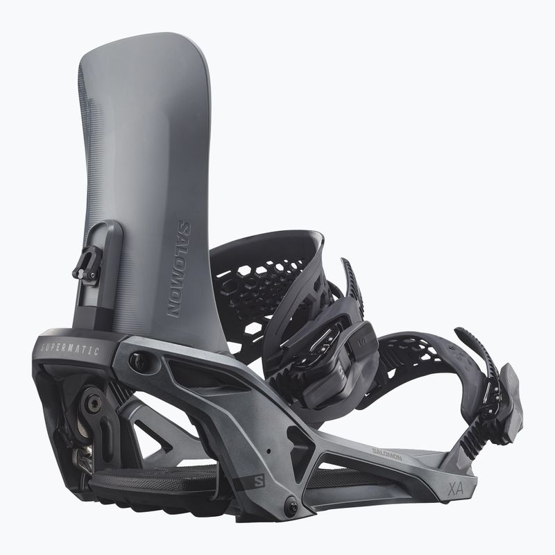 Wiązania snowboardowe Salomon XA Supermatic castor gray/black 2