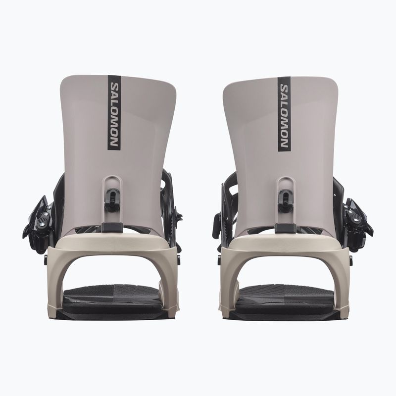 Wiązania snowboardowe Salomon Rhythm warm gray 3c/black 3