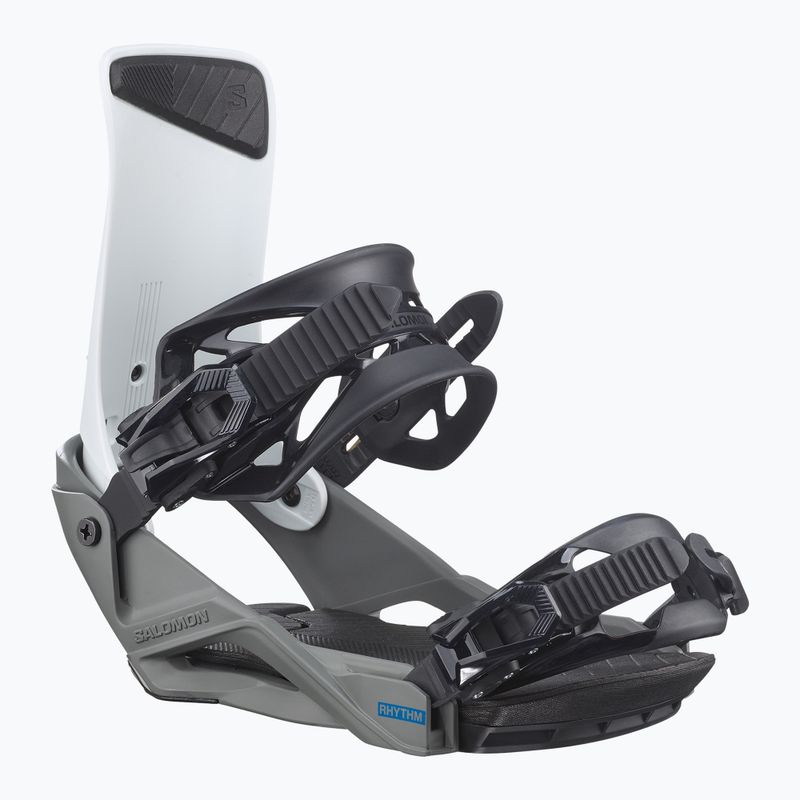 Wiązania snowboardowe Salomon Rhythm grey/white