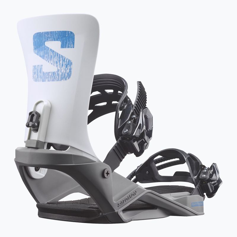 Wiązania snowboardowe Salomon Rhythm grey/white 2