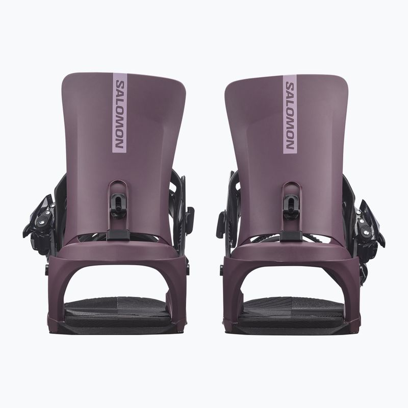 Wiązania snowboardowe Salomon Rhythm huckleberry/black 3