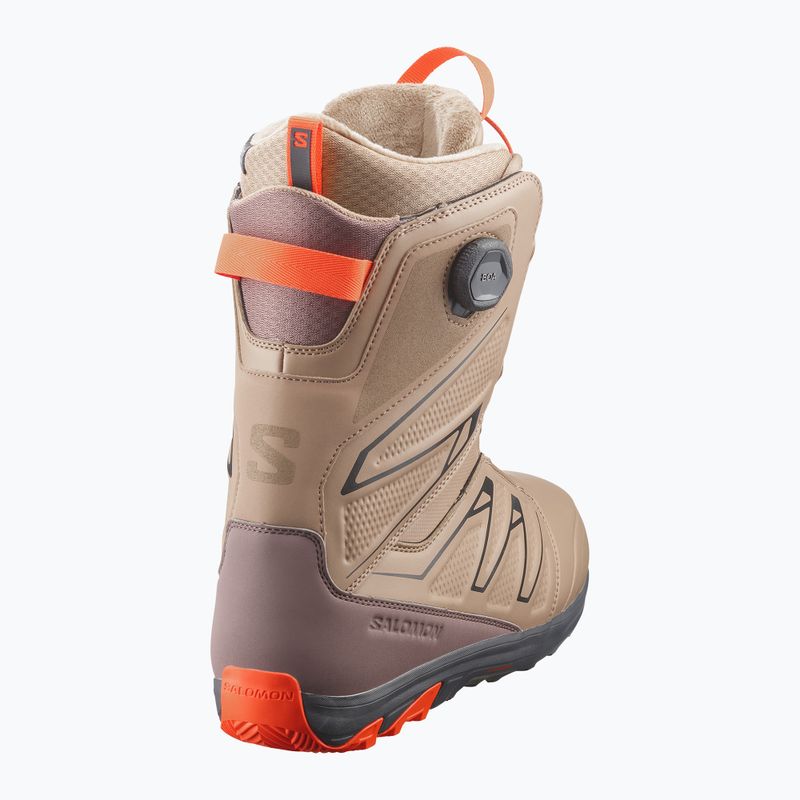 Buty snowboardowe męskie Salomon Launch Boa SJ Boa kelp/brown lentil/dragon fire 2