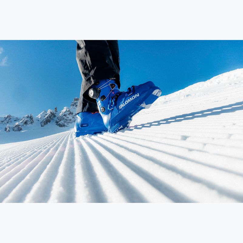 Buty narciarskie męskie Salomon S/Pro Alpha C BOA 130 race blue/white/equipe red 7