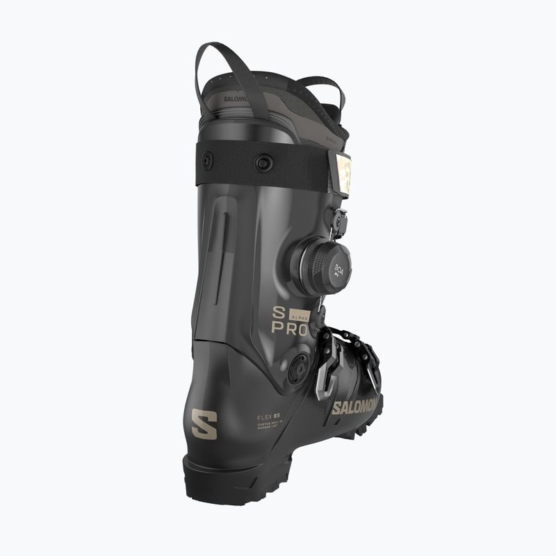 Buty narciarskie damskie Salomon S/Pro Alpha C Boa 85 W black/dark gray met./light bronze met. 2