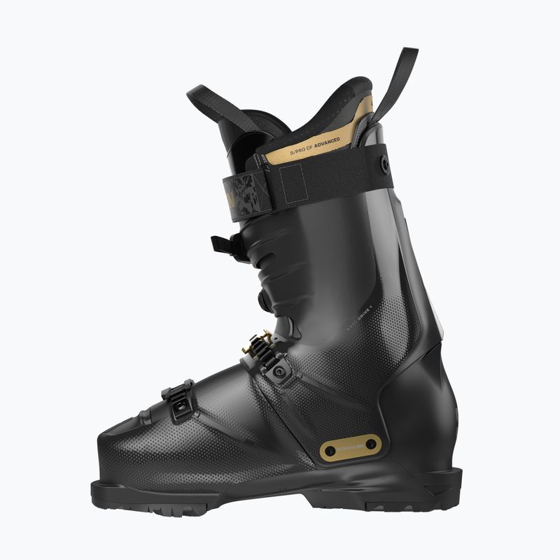 Buty narciarskie damskie Salomon S/Pro Alpha C Boa 95 W black/gold met./dark grey met 2