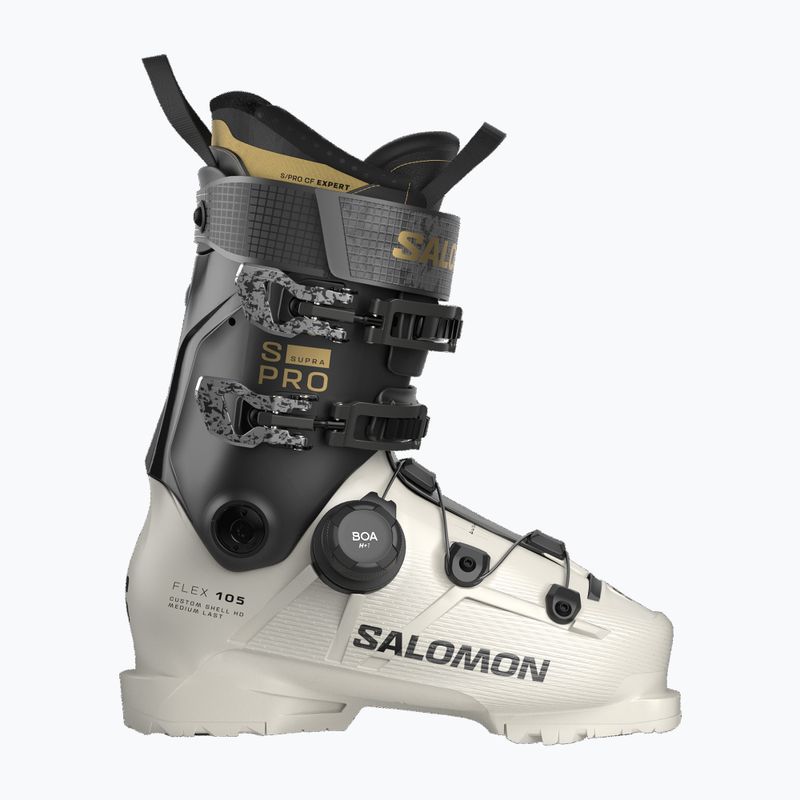 Buty narciarskie damskie Salomon S/PRO Supra S Boa 105 W gray aurora/black/gold met