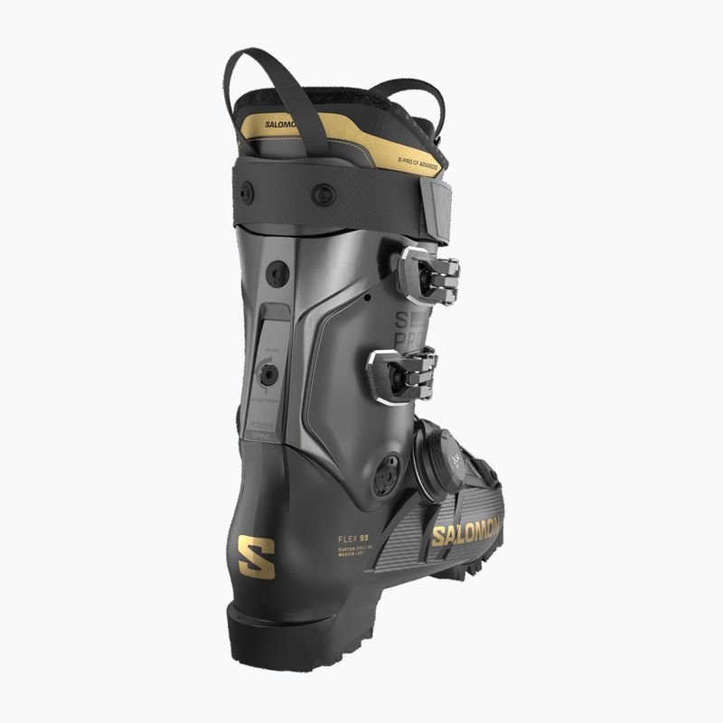Buty narciarskie damskie Salomon S/PRO Supra S Boa 95 W black/beluga met/gold met 3