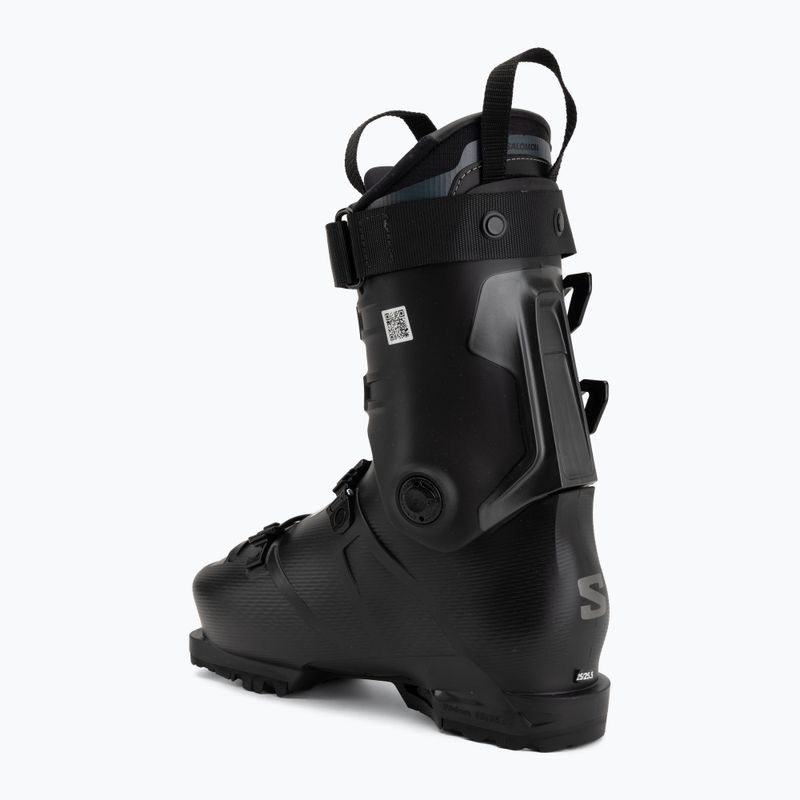 Buty narciarskie męskie Salomon S/PRO Supra 100 black/dark gray met/beluga 2