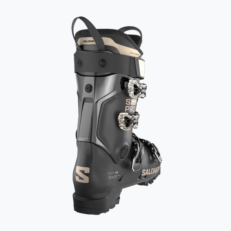 Buty narciarskie damskie Salomon S/PRO Supra 95 W black/dark gray met/light bronze met 3