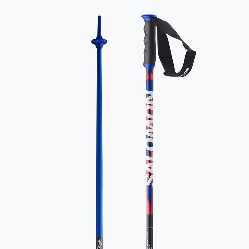 Kije narciarskie Salomon Equipe ALU race blue/red
