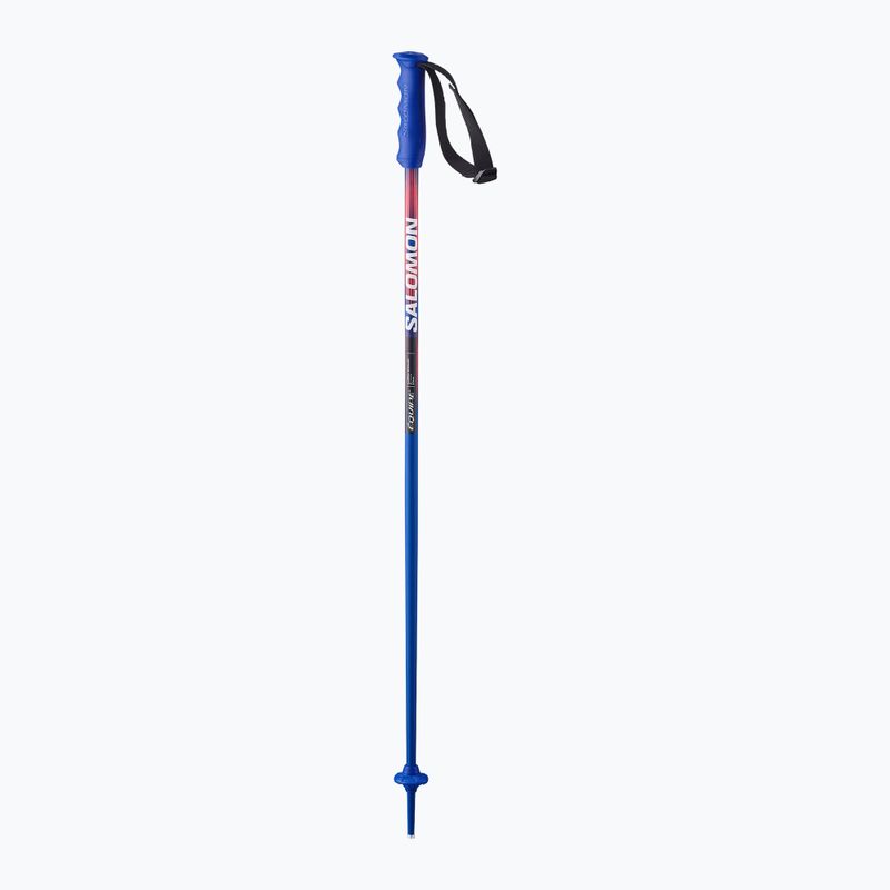 Kije narciarskie dziecięce Salomon Equipe ALU Jr race blue/red 2