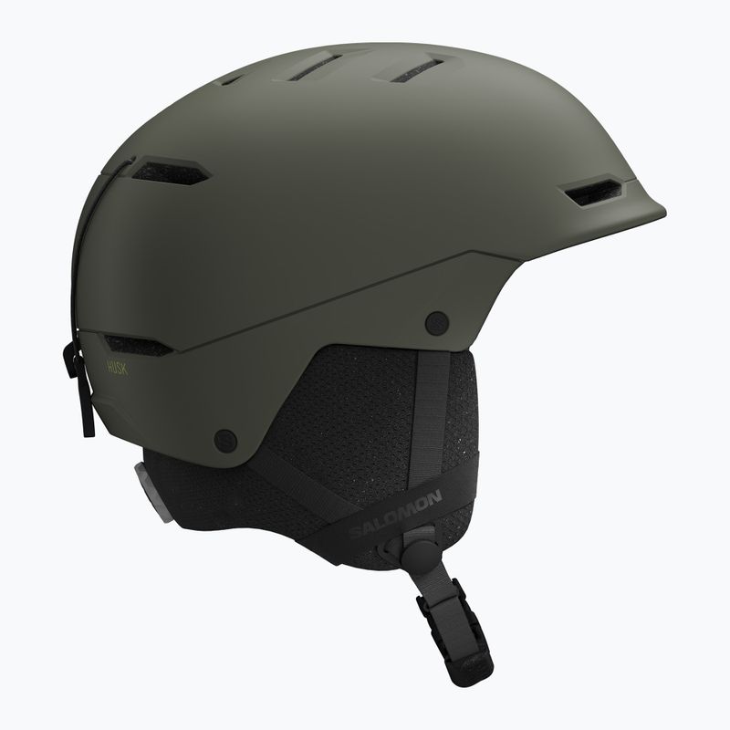 Kask narciarski dziecięcy Salomon Husk Jr castor gray 2
