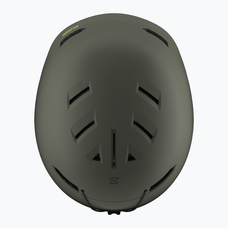 Kask narciarski dziecięcy Salomon Husk Jr castor gray 5