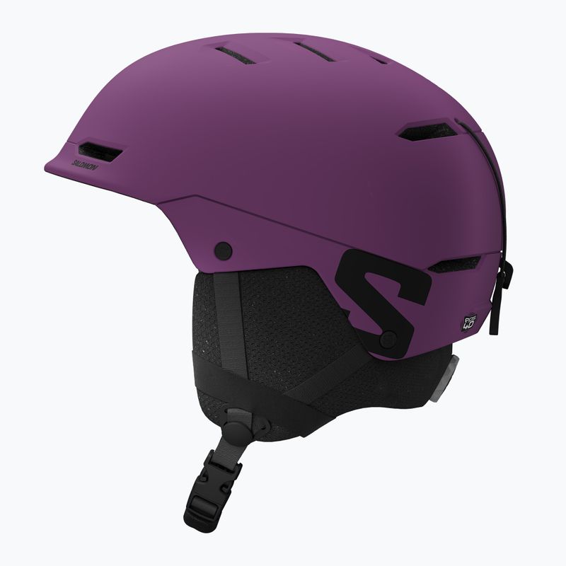 Kask narciarski dziecięcy Salomon Husk Jr pansy 3