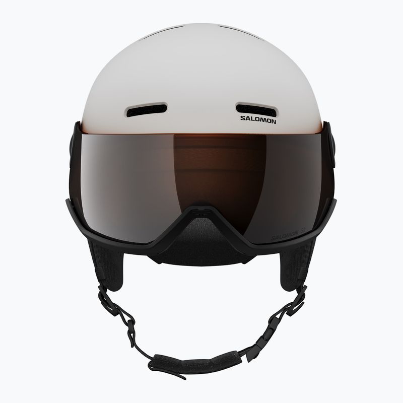 Kask narciarski dziecięcy Salomon Orka Visor Jr S2 white 4