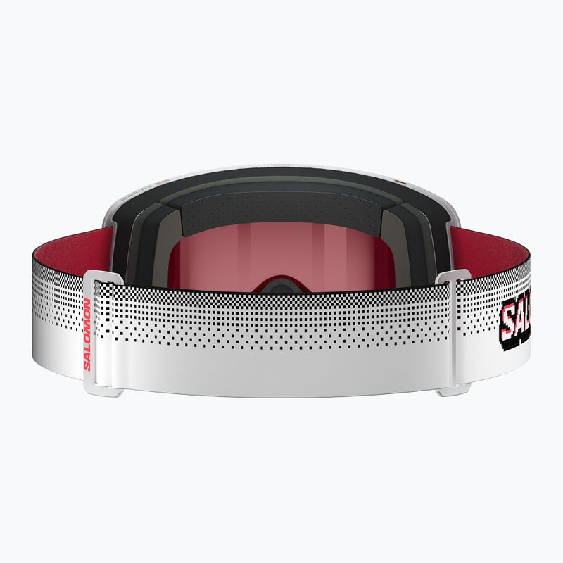 Gogle narciarskie Salomon Sentry Pro Sigma S3 translucent frozen/sigma fire red 3