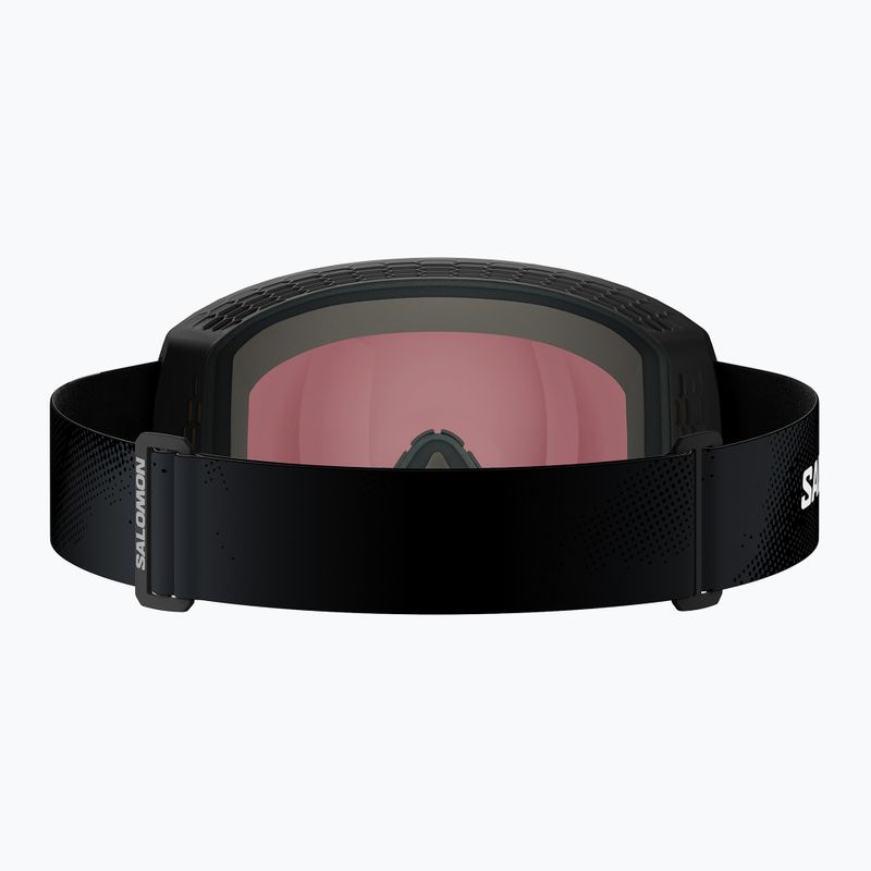 Gogle narciarskie Salomon Radium Pro Outline Sigma S3+S1 black/sigma fire red/sigma light blue 3