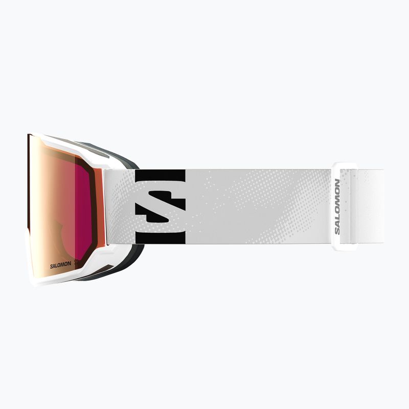 Gogle narciarskie Salomon S/View 3 S2 white/ml lruby 4