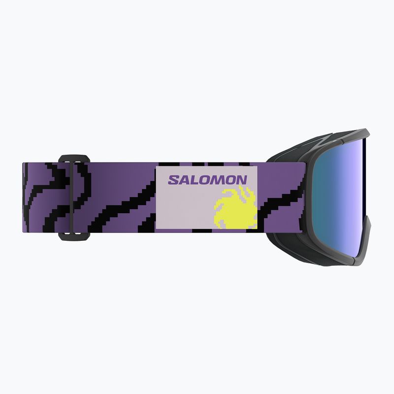 Gogle narciarskie Salomon Aksium 2.0 S S2 black pansy/ml mid blue 5