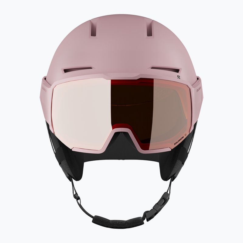 Kask narciarski Salomon Osmo Dawn Pink/Flash Tonic/Orange 5