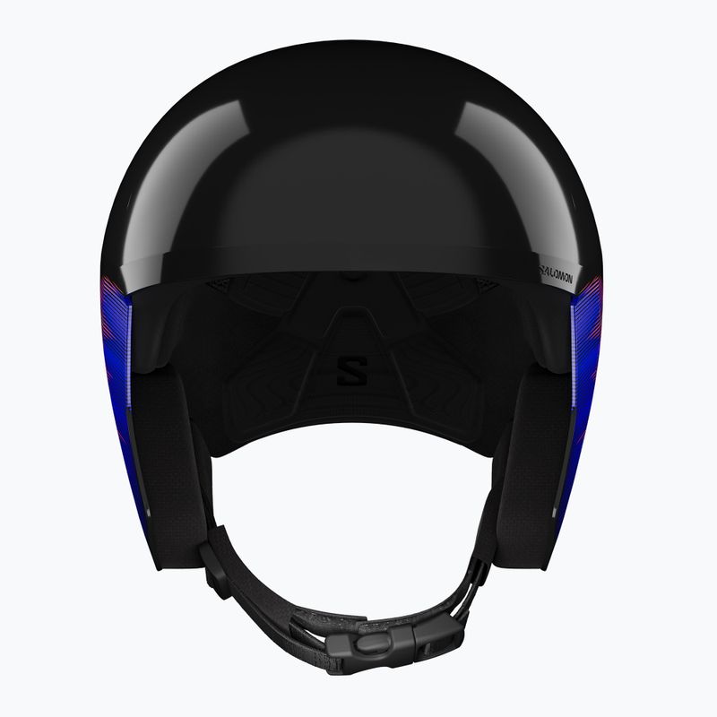 Kask narciarski dziecięcy Salomon Equipe Fis Jr black/flames 2