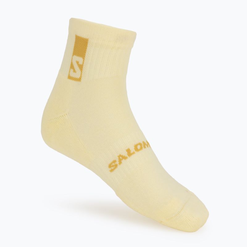 Skarpety Salomon Everyday Ankle 3 pack dusty yellow/sea foam/stormy weather 2