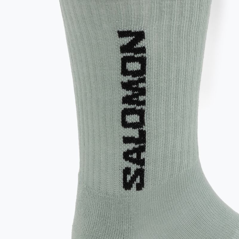 Skarpety Salomon Everyday Crew 3 pack stormy weather/sea foam/mustang 6