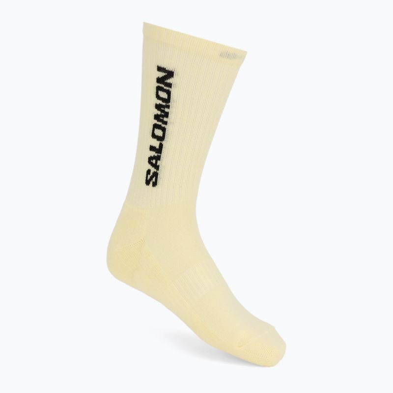 Skarpety Salomon Everyday Crew 3 pack brunnera blue/dusty yellow/icy pink 2