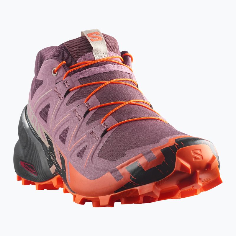 Buty do biegania damskie Salomon Speedcross 6 huckleberry/dusky orchid 2