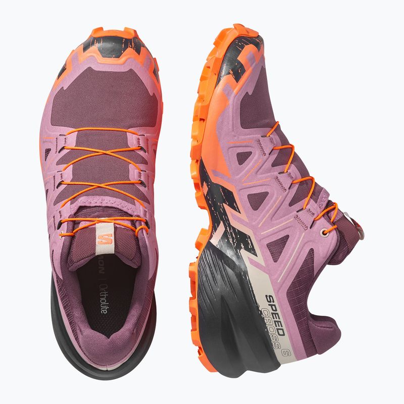 Buty do biegania damskie Salomon Speedcross 6 huckleberry/dusky orchid 4