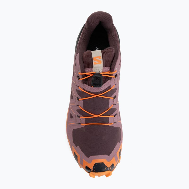 Buty do biegania damskie Salomon Speedcross 6 huckleberry/dusky orchid 5
