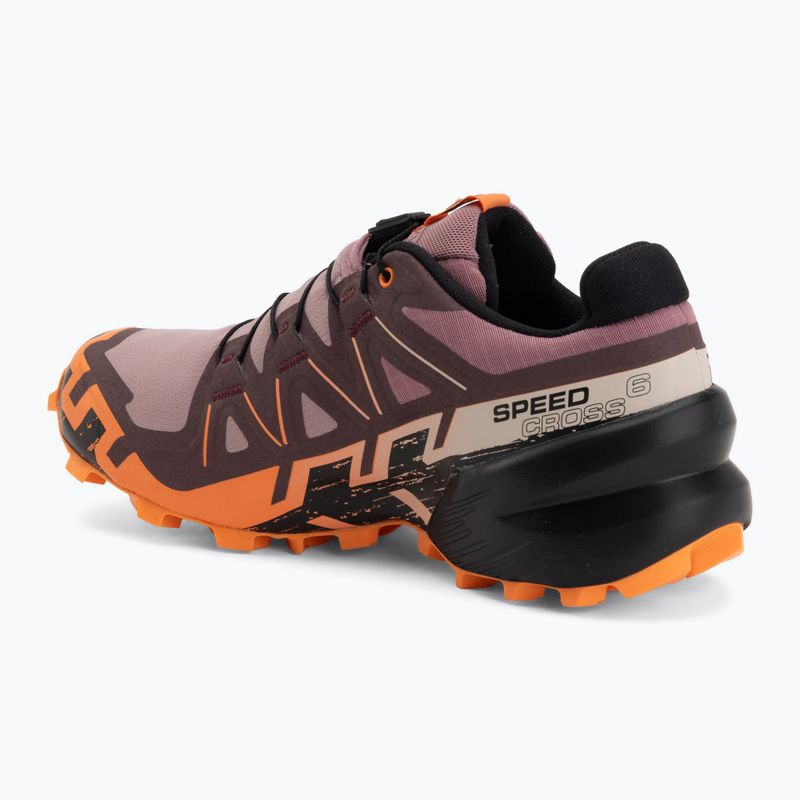 Buty do biegania damskie Salomon Speedcross 6 GTX dusky orchid/huckleberry 3