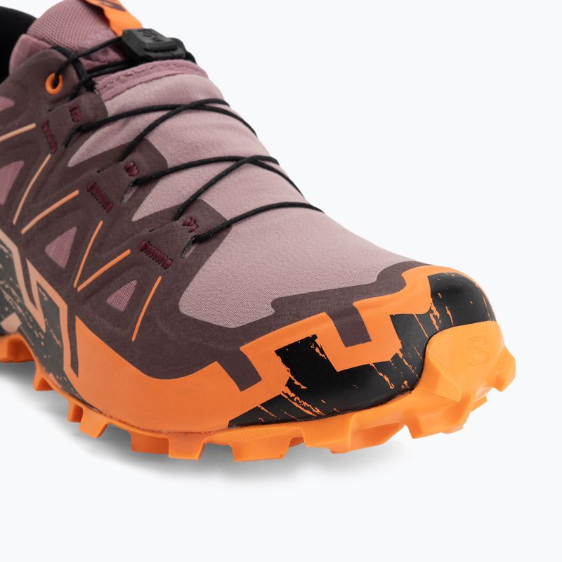 Buty do biegania damskie Salomon Speedcross 6 GTX dusky orchid/huckleberry 7