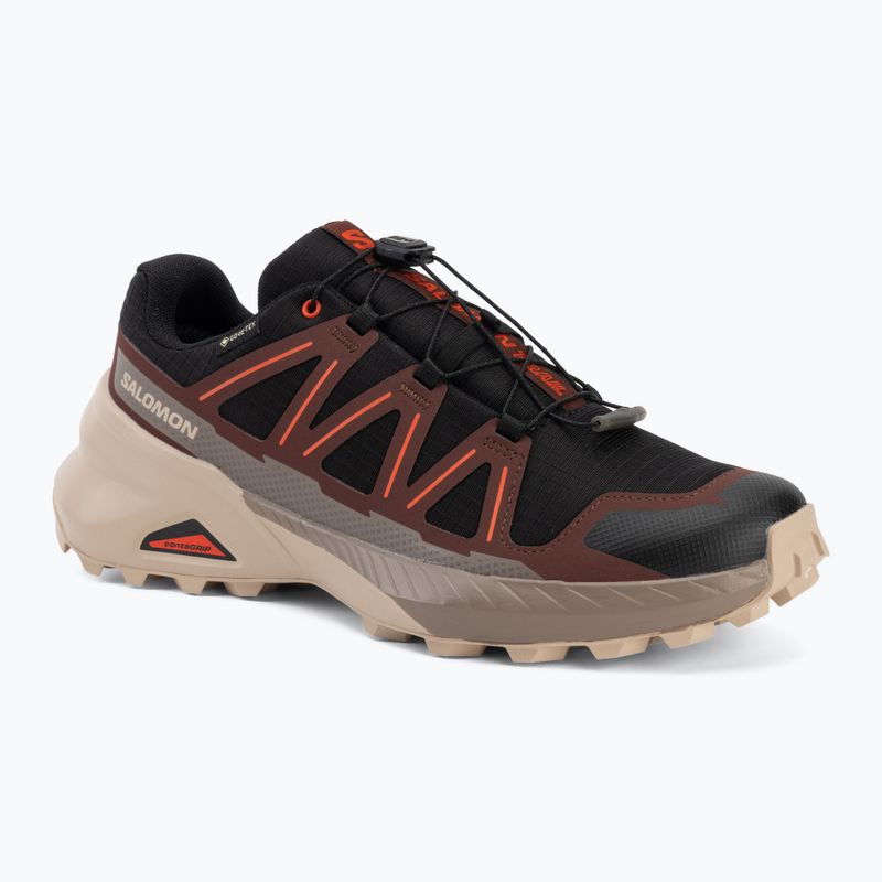 Buty do biegania męskie Salomon Speedcross Peak GTX black/oxford tan