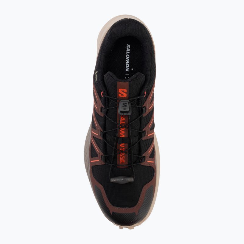 Buty do biegania męskie Salomon Speedcross Peak GTX black/oxford tan 5