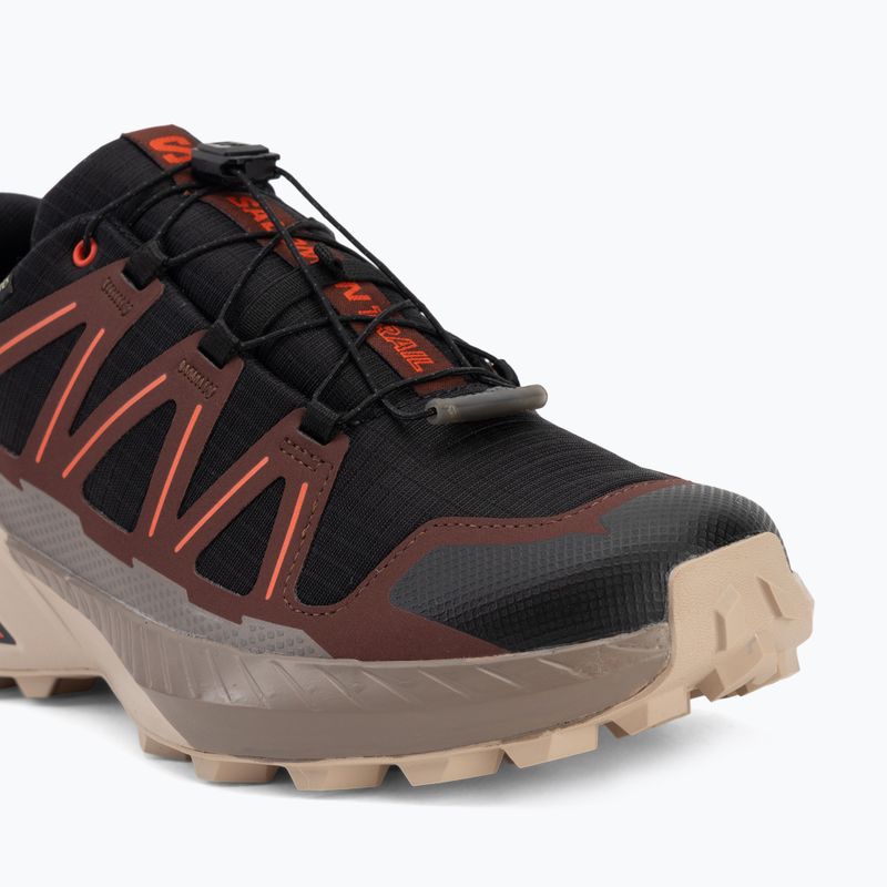 Buty do biegania męskie Salomon Speedcross Peak GTX black/oxford tan 7