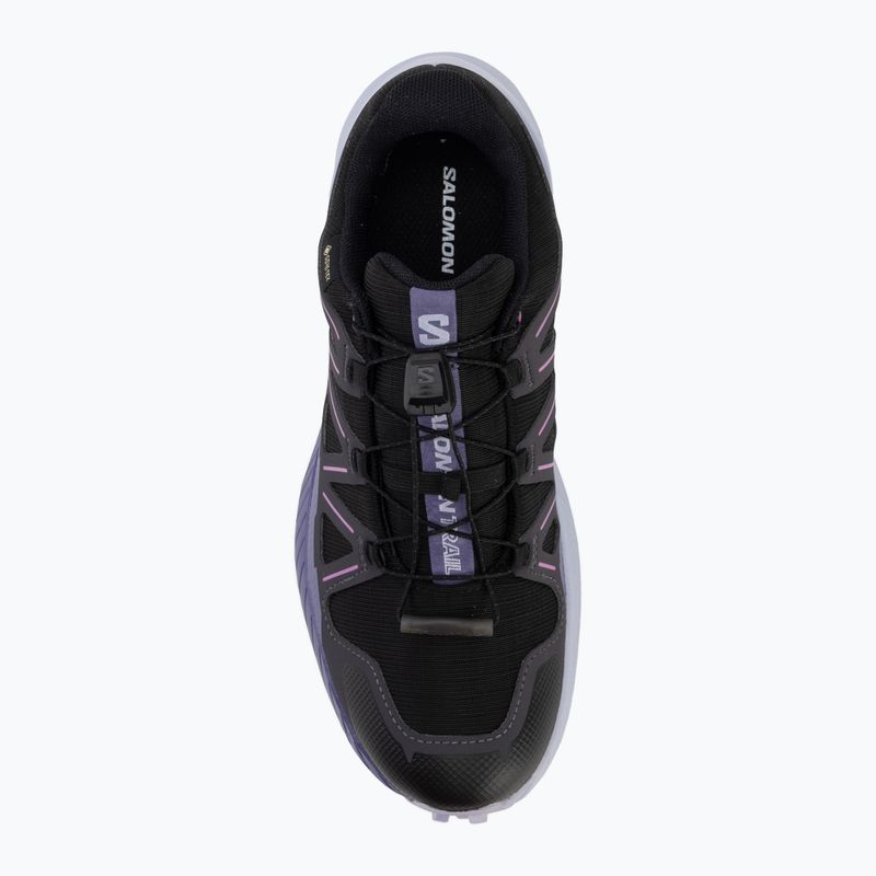 Buty do biegania damskie Salomon Speedcross Peak GTX black/cosmic sky 5