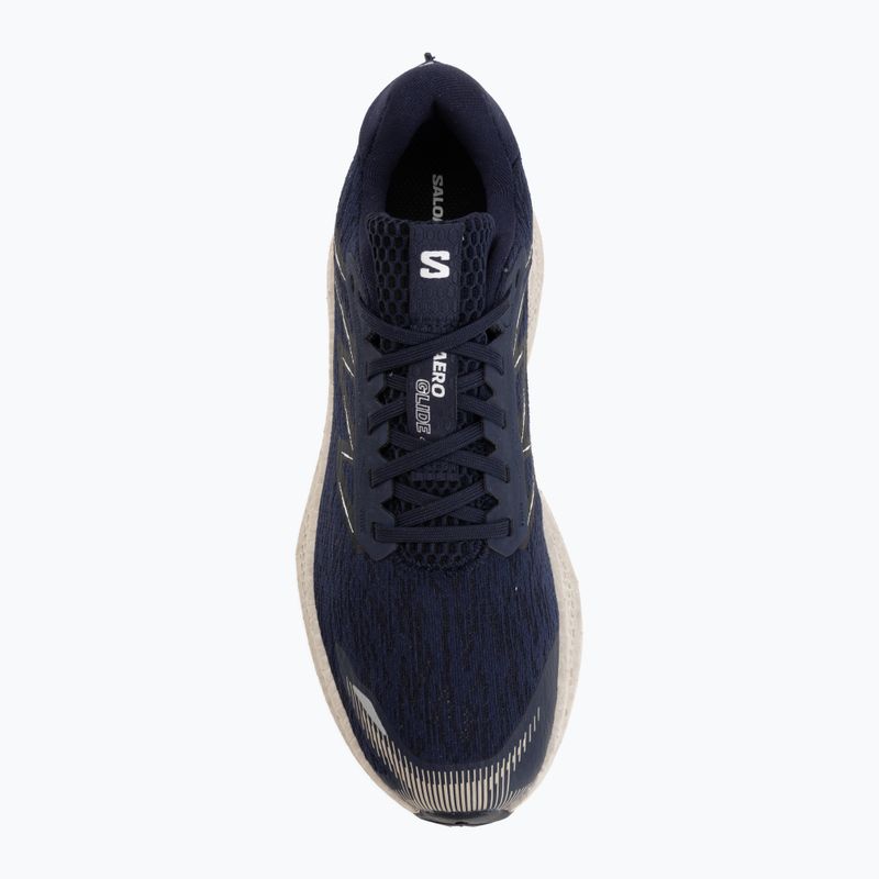 Buty do biegania męskie Salomon Aero Glide 4 maritime blue/silver cloud 5