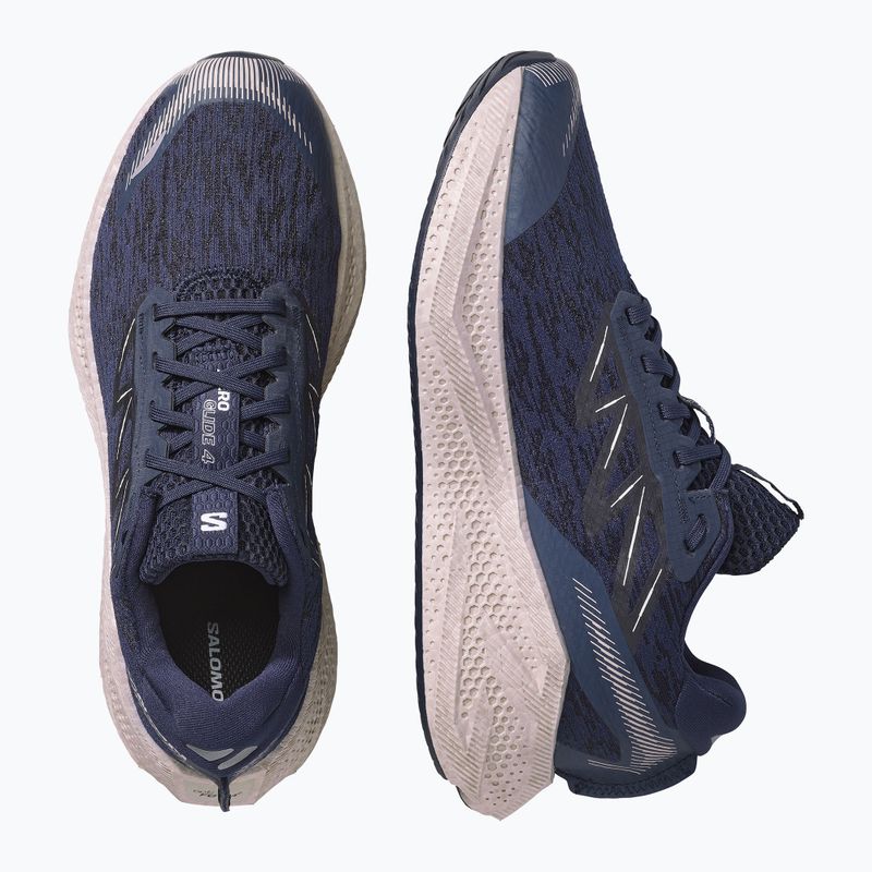 Buty do biegania męskie Salomon Aero Glide 4 maritime blue/silver cloud 3