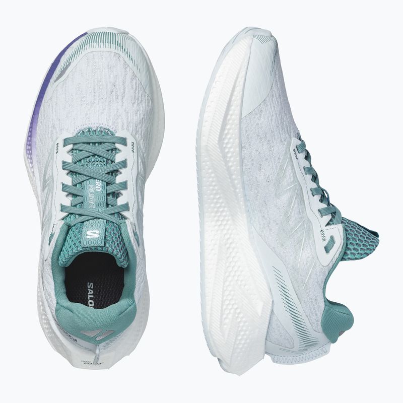 Buty do biegania damskie Salomon Aero Glide 4 ancient water/white 3